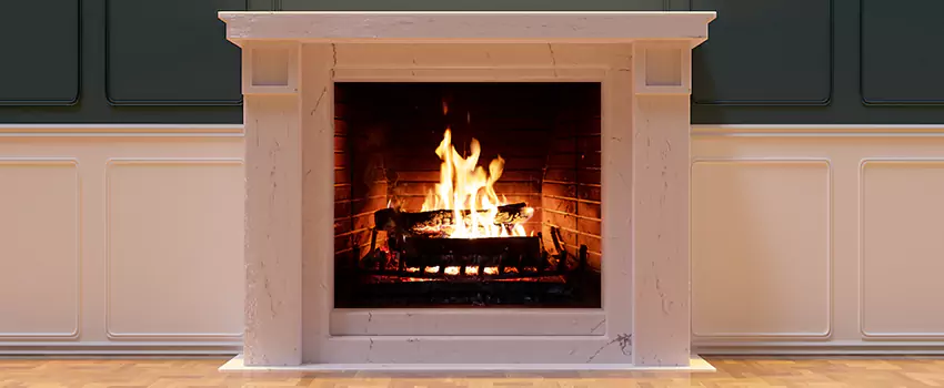 Decorative Electric Fireplace Installation in Waltham, Massachusetts
