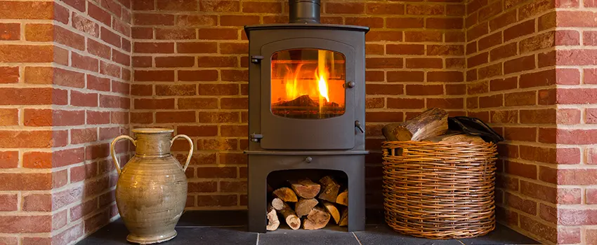 Metal Firebox Installation For Fireplace in Waltham, Massachusetts