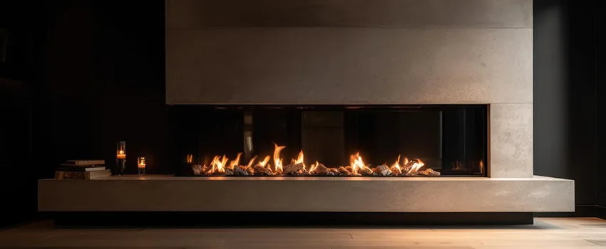 Gas Fireplace Ember Bed Design Services in Waltham, Massachusetts