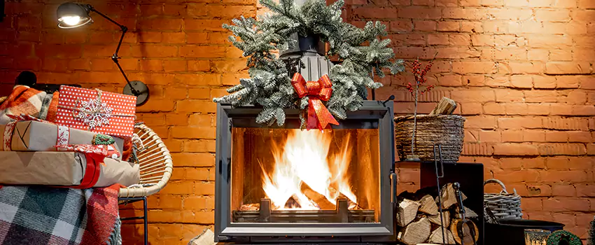 Travis Industries Linear Gas Fireplace Installation in Waltham, Massachusetts