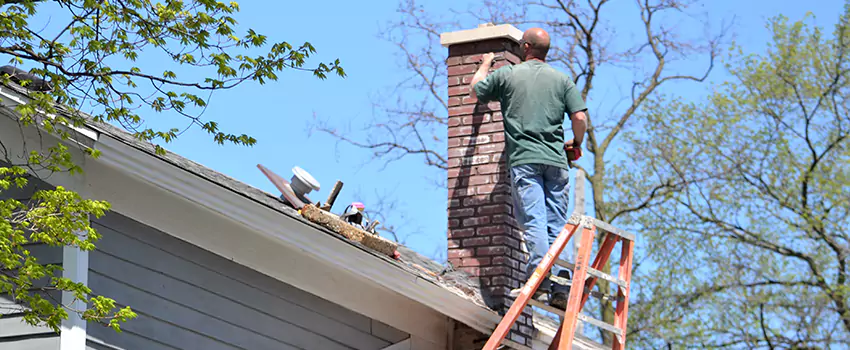 Vinyl and PVC Chimney Flashing Installation in Waltham, MA