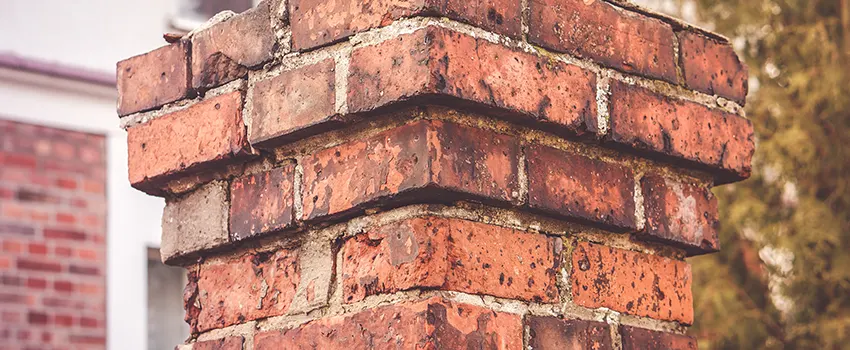 Cracked Chimney Bricks Repair Cost in Waltham, Massachusetts